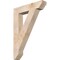 Ekena Millwork Traditional Slat Smooth Bracket, Douglas Fir, 5 1/2"W x 30"D x 42"H BKT06X30X42TRA06SDF - alternate 1